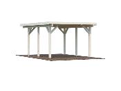 Carport en Bois Karl 11.7m²
