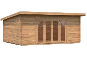 Abri MonoPente LEA 19.4 m� Biflod avec plancher