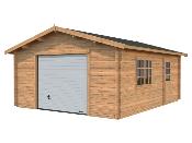 GARAGE PALMAKO ROGER 23.9 M� 44mm AVEC PORTE SECTIONNELLE