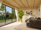 Studio de jardin Palmako Ines 11,1 m² – 44 mm