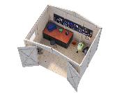 Abri de rangement bois DAN 4,5 m² – Palmako – Panneaux 16 mm