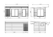 Chalet Bois Cecilia 14,2 m² - Épicéa Nordique 70mm