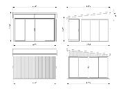 Jardin d’hiver Palmako Saga 16,6 m² 