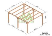Pergola TOULON 500x400cm