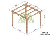 Pergola ANGERS 300x300cm