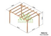 Pergola PARIS 420x300cm