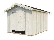 Abri de jardin bois Palmako Martin 8,4 m² – Panneaux 18 mm avec plancher