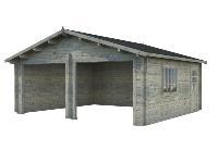 Garage Palmako Roger 28.4 M² 44 mm sans porte de façade