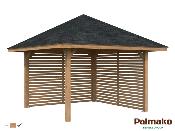 BIANCA 8.3 m² SET 102 traité bain marron