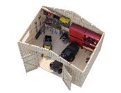 Abri de jardin bois NILS 8,2 m² Palmako