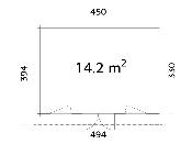 Studio de jardin Palmako Lisandra 14,2 m² bois naturel non traité
