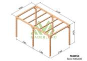 Pergola BREST 500x300cm