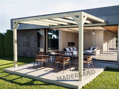 Pergola adossée CALAIS 600x300cm
