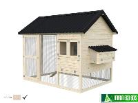 POULAILLER PALMAKO-CHICK 6.7 m²- 213 X 316 cm