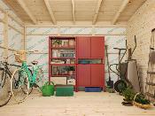 Abri de rangement bois Palmako Kalle 13,5 m² – Toit plat