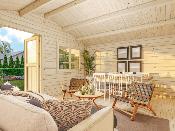 Abris de jardin SALLY 19.1 m² 44 mm avec plancher