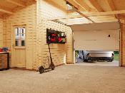 GARAGE PALMAKO ROGER 21.9 + 5.2 M² 44 mm AVEC PORTE SECTIONNELLE