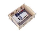 GARAGE PALMAKO ROGER 23.9 M² 44mm AVEC PORTE SECTIONNELLE