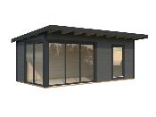 Chalet de Jardin Andrea 17.1 m² Slide Plus - Coulissant Double Vitrage