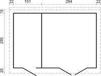 ABRI DE JARDIN LARA 12.7 m²